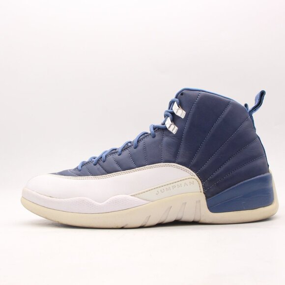 Nike Air Jordan 12 Retro Men's Size 13 Basketball Shoes Indigo Blue 130690-404 - Picture 4 of 9